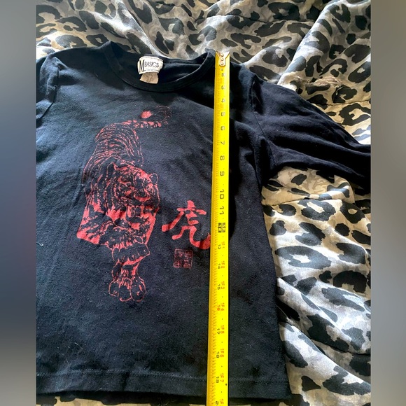 Lucky Red Glitter Sparkle Tiger Cat Asian Inspired Canadian Made Cotton L Medium - Picture 4 of 5